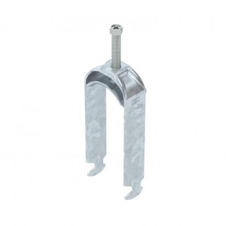 Clamp clip 2056 H-foot 2-fold, metal pressure sleeve, FT 40 | 46 | 5