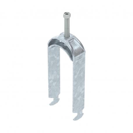 Clamp clip 2056 H-foot 2-fold, metal pressure sleeve, FT 46 | 52 | 5