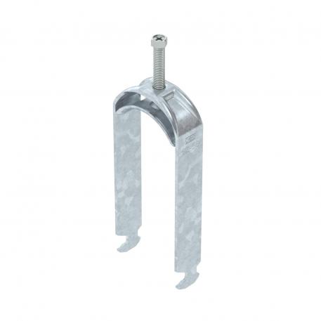 Clamp clip 2056 H-foot 2-fold, metal pressure sleeve, FT 52 | 58 | 5