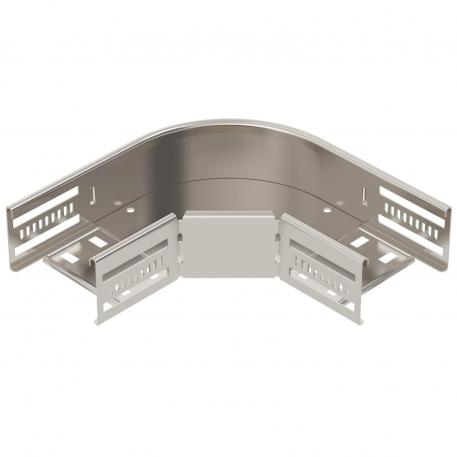 90° bend 60 A4 100 | Stainless steel | Bright, treated