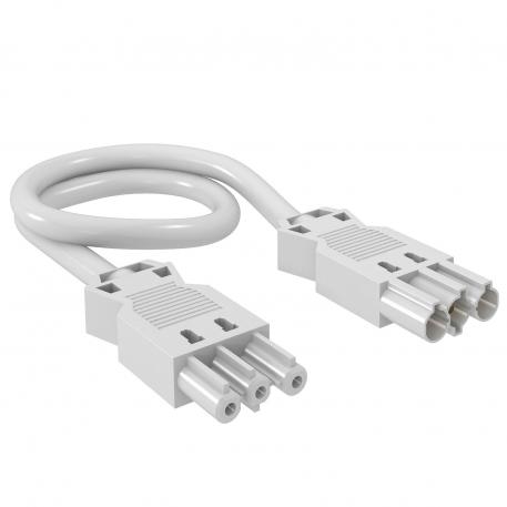 3-wire connection cable, halogen-free, cross-section 2.5 mm², Cable length 6 m, white 6000 | 3 | 2.5