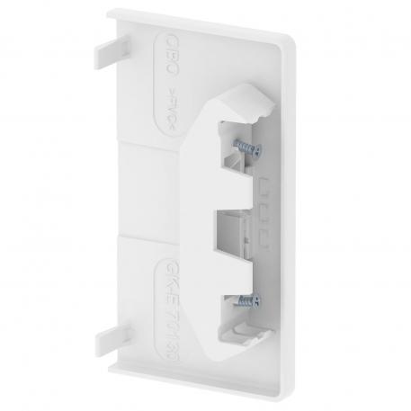 End piece, for device installation trunking Rapid 80 type GKH-70130  |  |  |  | Pure white; RAL 9010