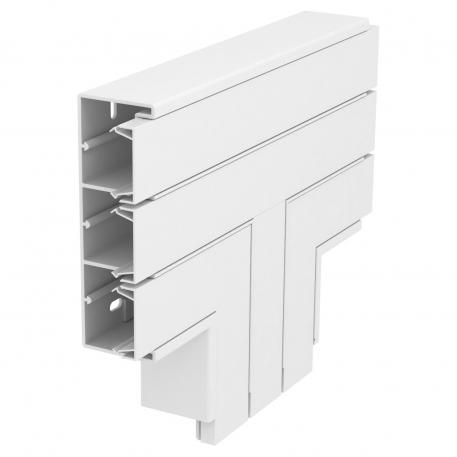 T piece, for device installation trunking Rapid 45-2 type GK-53160 290 | Pure white; RAL 9010