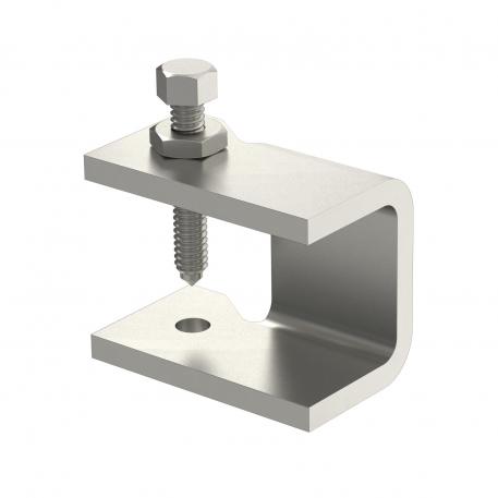 Beam clamp for cable ladders KLL 32 A2 32 | Stainless steel | Bright, treated | 