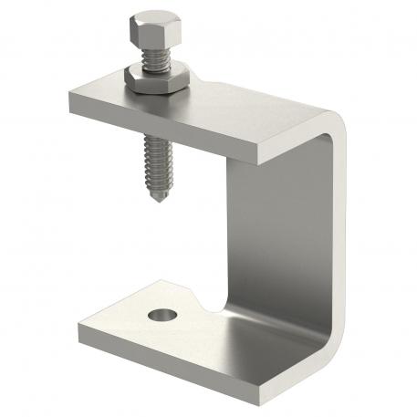 Beam clamp for cable ladders KLL 52 A2 52 | Stainless steel | Bright, treated | 