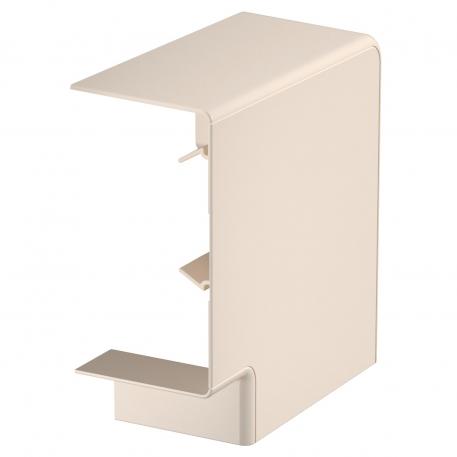 Flat angle cover, for device installation trunking Rapid 80 type 70130 138 | 73 | Cream; RAL 9001
