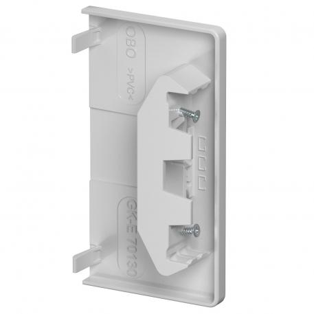 End piece, for device installation trunking Rapid 80 type 70130  |  |  |  | Light grey; RAL 7035