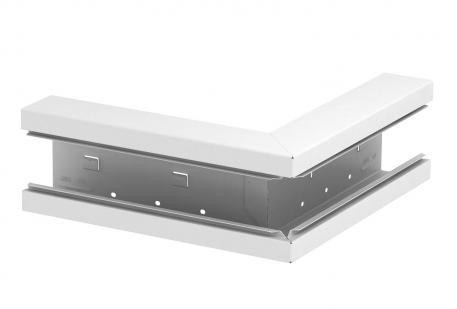 External corner, symmetrical, for device installation trunking Rapid 80 type GS-S70130 Pure white; RAL 9010