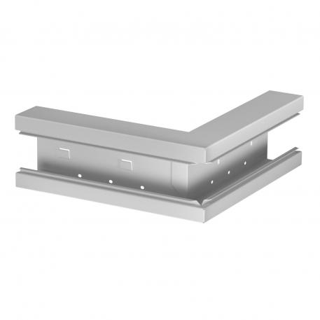 External corner, symmetrical, for device installation trunking Rapid 80 type GS-S70130 Light grey; RAL 7035