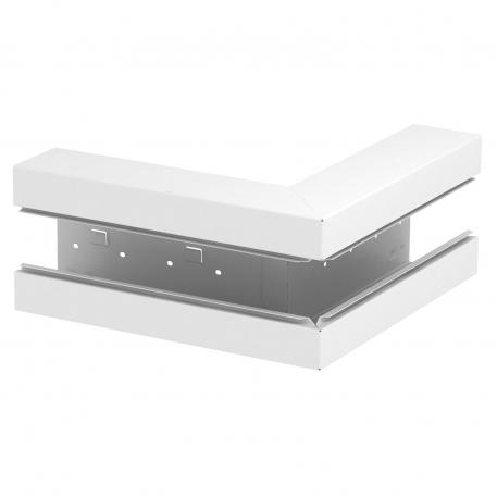 External corner, symmetrical, for device installation trunking Rapid 80 type GS-S90170 Pure white; RAL 9010