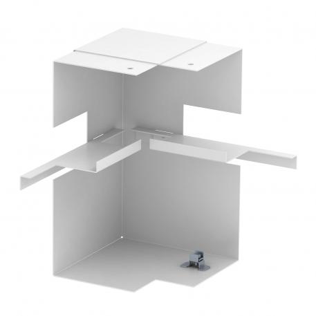 Internal corner, asymmetrical, for Rapid 80 device installation trunking, type GS-A90210 Pure white; RAL 9010