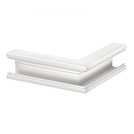 External corner, symmetrical, for device installation trunking Rapid 80 type GA-S70110 Pure white; RAL 9010