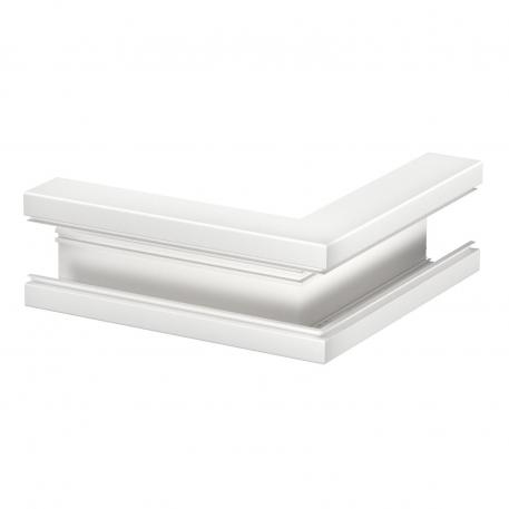 External corner, symmetrical, for device installation trunking Rapid 80 type GA-S70130 Pure white; RAL 9010