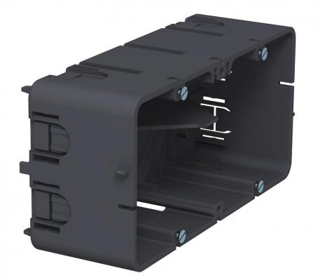 Accessory mounting box, double