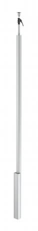 Service pole, type ISS110100R 3000 | Tension | Aluminium |  | Anodised