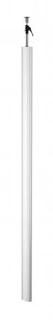 Service pole, type ISSOG70140 3000 | Tension | Aluminium | Pure white; RAL 9010 | 