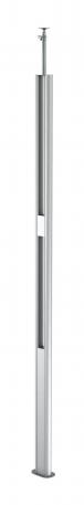 Service pole, type ISST70140B 3000 | Tension | Aluminium | Pure white; RAL 9010 | 